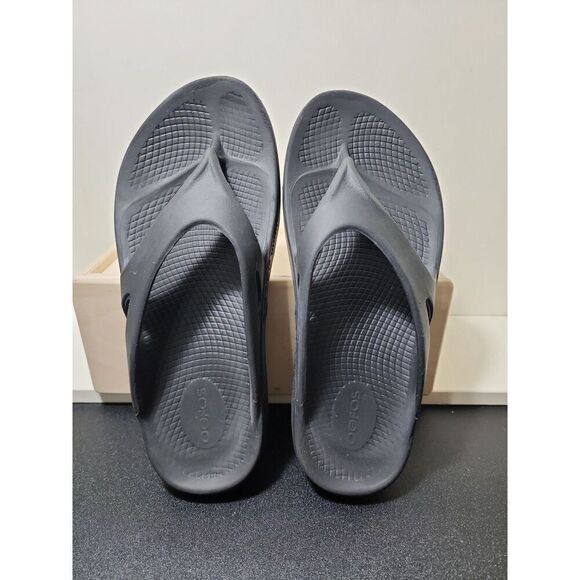 OOFOS OOlala Luxe Recovery Sandals Size 7 - Picture 4 of 5